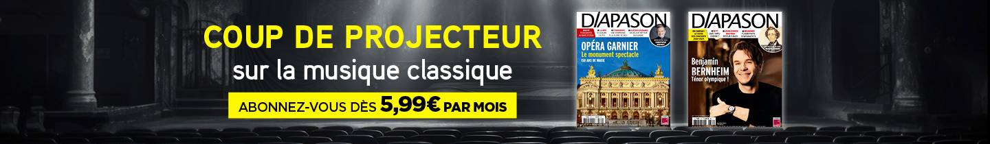 Retrouvez les meilleures offres d’abonnement à Diapason !