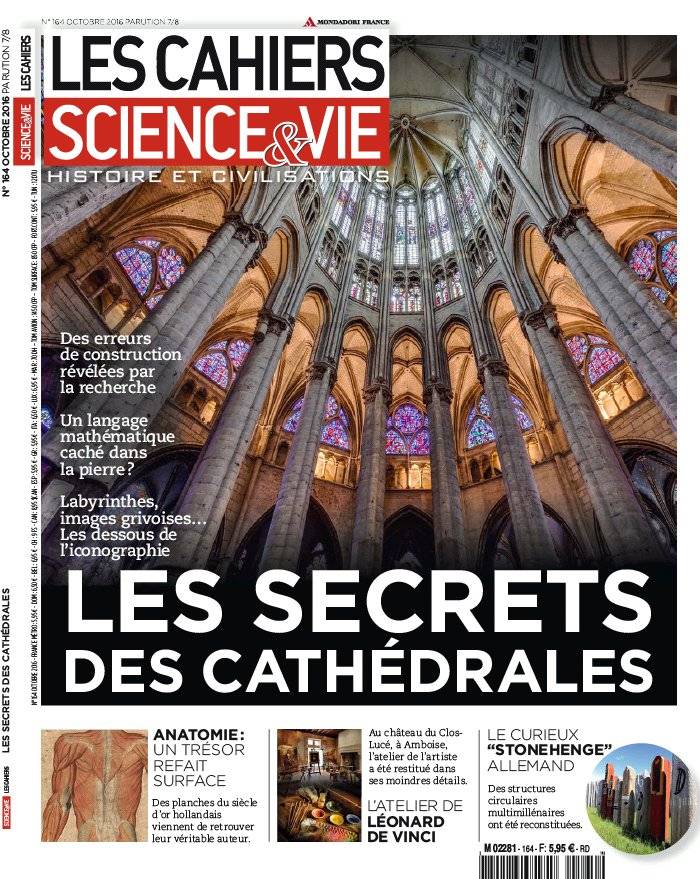La Une de Les Cahiers de Science et Vie n°164 du 07/09/2016