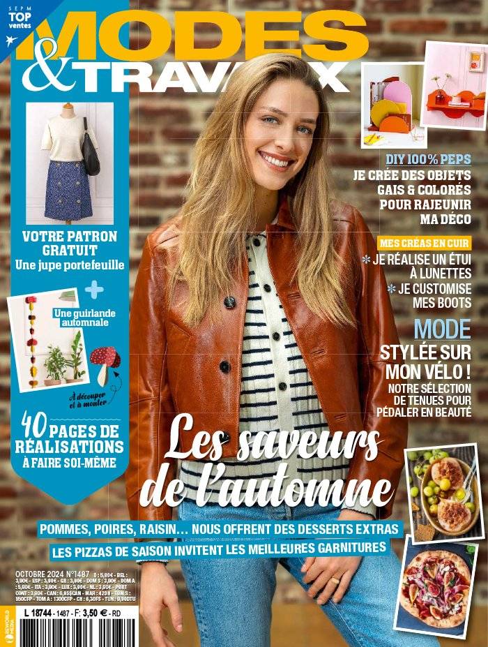 La Une de Modes & Travaux n°1487 du 04/09/2024