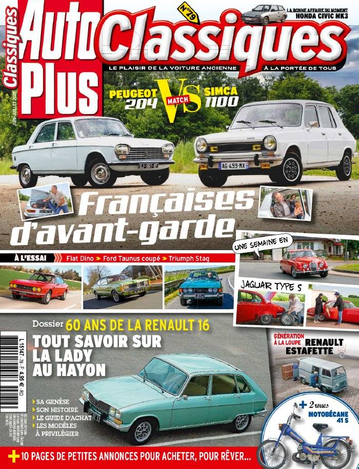 Profitez du magazine Auto Plus Classiques - achat au numéro sur KiosqueMag
