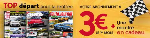 L’auto fait sa rentrée : votre abonnement à 3€ le 1er mois