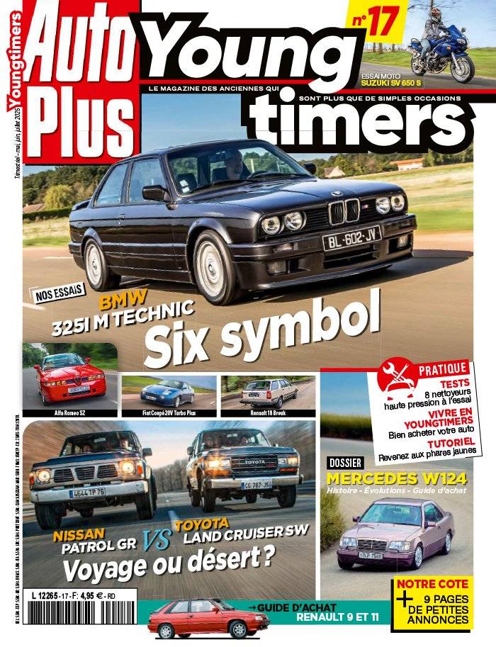 La Une de Auto Plus Youngtimers n°17 du 25/04/2025