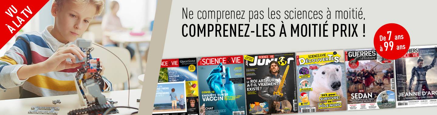 Vu à la TV : nos meilleures offres Science !