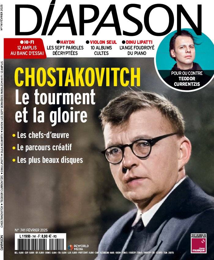 La Une de Diapason n°741 du 29/01/2025