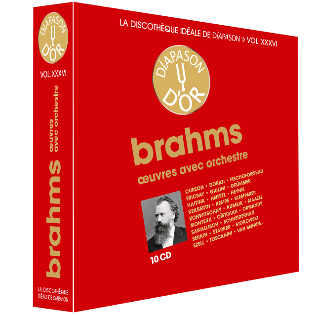 Coffret N°36 - BRAHMS Œuvres avec orchestre