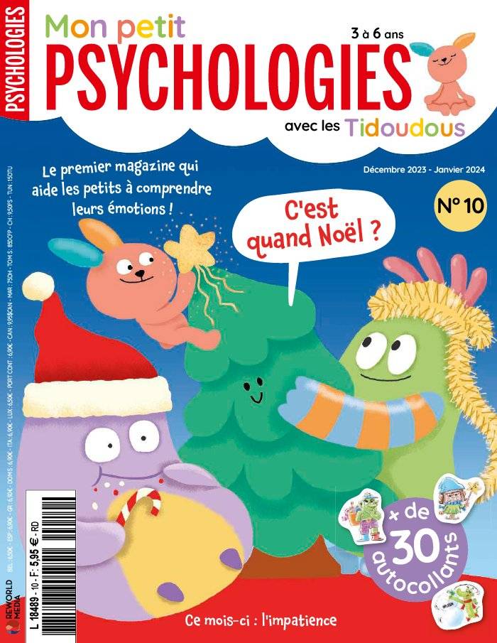 La Une de Mon Petit Psychologies n°10 du 08/11/2023