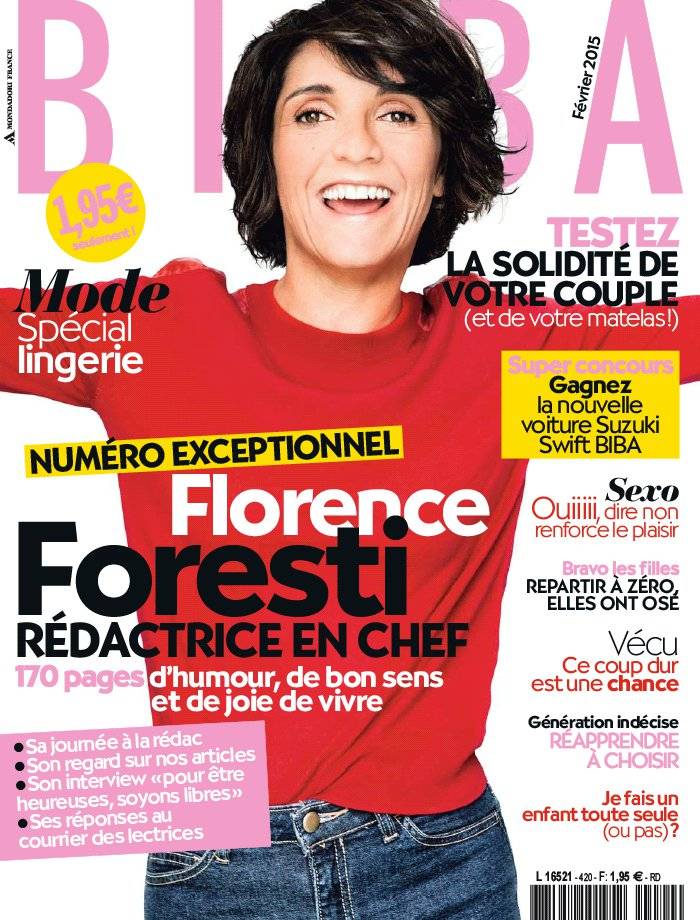 La Une de Biba n°420 du 02/01/2015