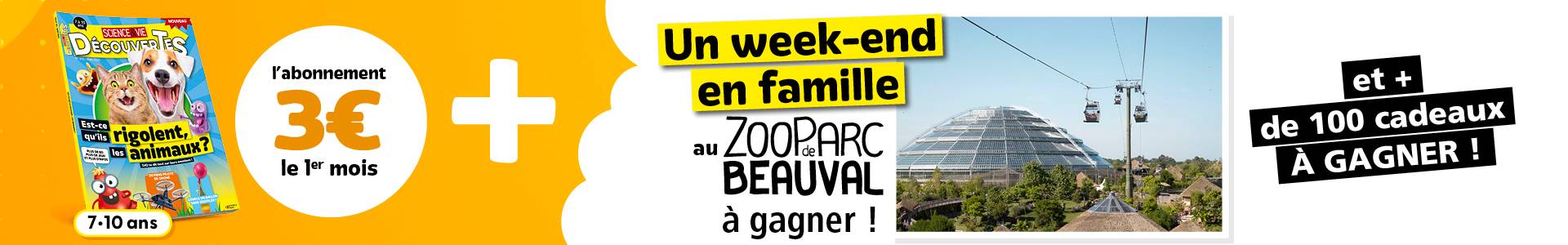 Abonnez vos petits curieux au magazine Science & Vie Découvertes :