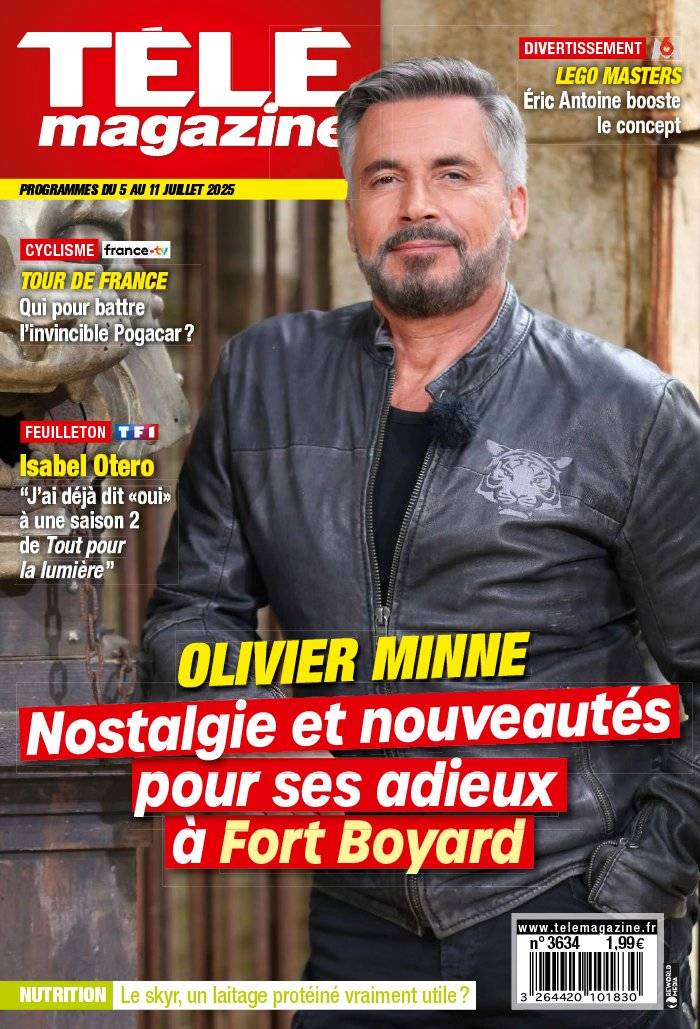 La Une de Télé Magazine n°3634 du 24/06/2025