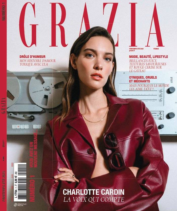 La Une de Grazia n°1 du 06/03/2025