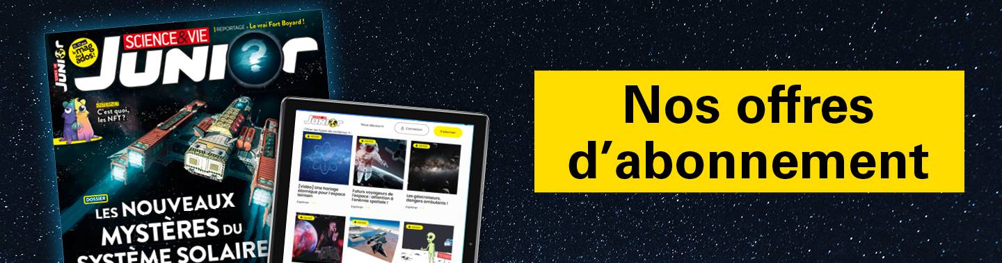 Science & Vie Junior chaque mois dans la boîte aux lettres : abonnez votre enfant à prix réduit !