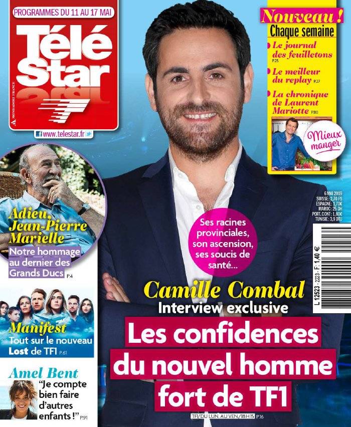 La Une de Télé Star n°2223 du 06/05/2019