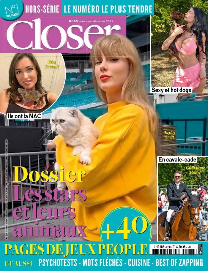 Closer - Abonnement papier + numérique + Hors-Série Jeux - sans engagement