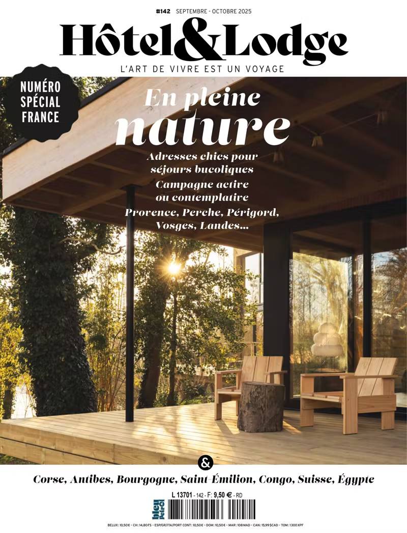 Abonnement magazine Hôtel & Lodge - 1 an  6n°  - papier +  numérique