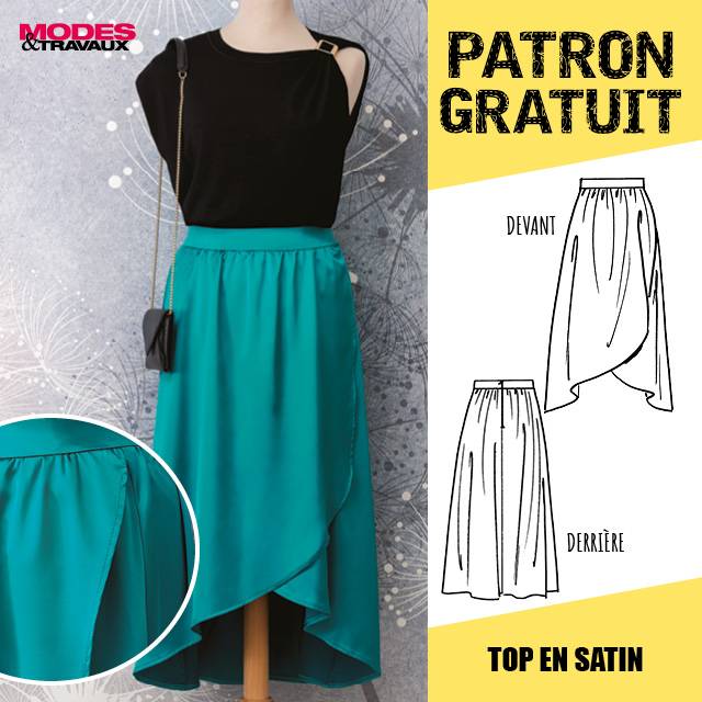 Patron offert - Juper croisée (modèle Valparaiso)