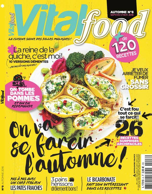La Une de Vital Food n°8 du 25/08/2016