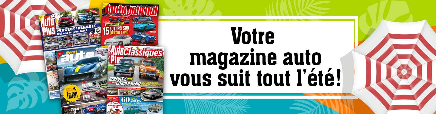 Vos magazines auto à partir de -50 %