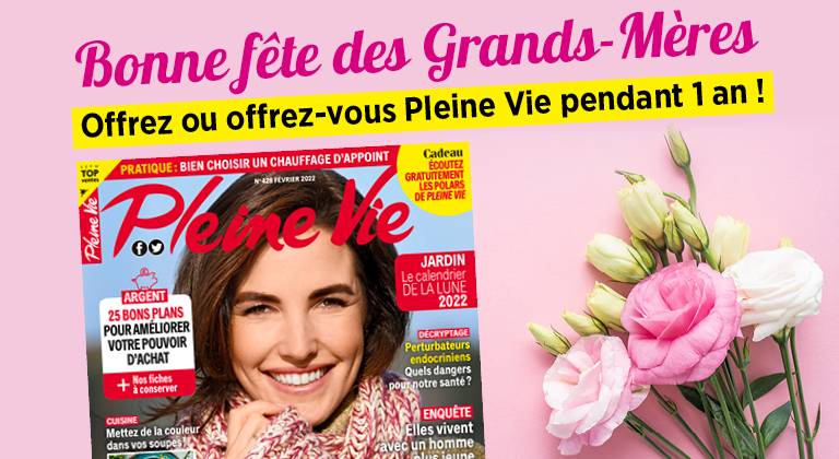 Découvrez nos offres exceptionnelles pour la Fête des Grands-mères