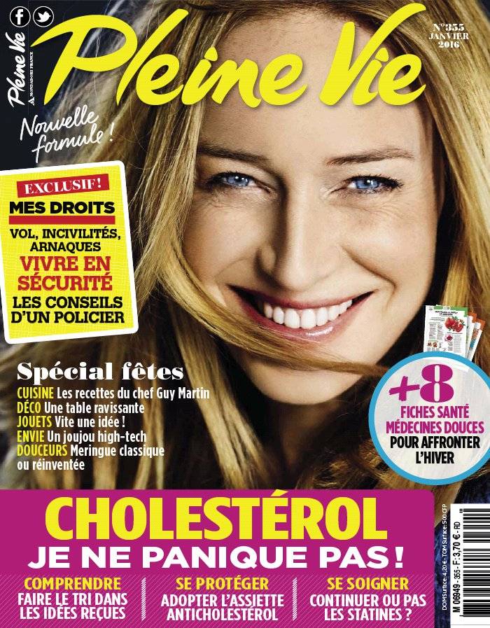 La Une de Pleine Vie n°355 du 11/12/2015
