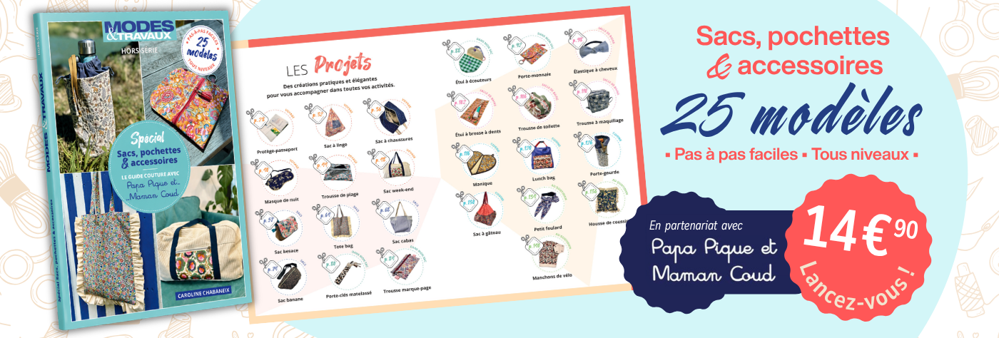 Hors-série Couture Sacs, pochettes & accessoires x PPMC Tome 2