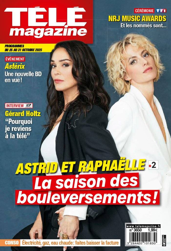 La Une de Télé Magazine n°3650 du 14/10/2025