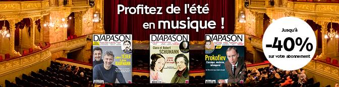 L'été de Diapason : jusqu'à - 40% sur votre abonnement