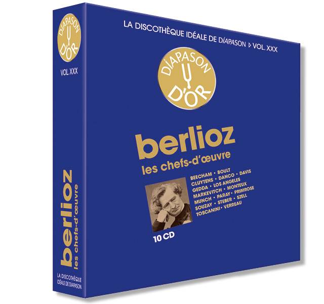 Discothèque Diapason 30 : Berlioz Les Chefs-d’oeuvre  - 10 CD