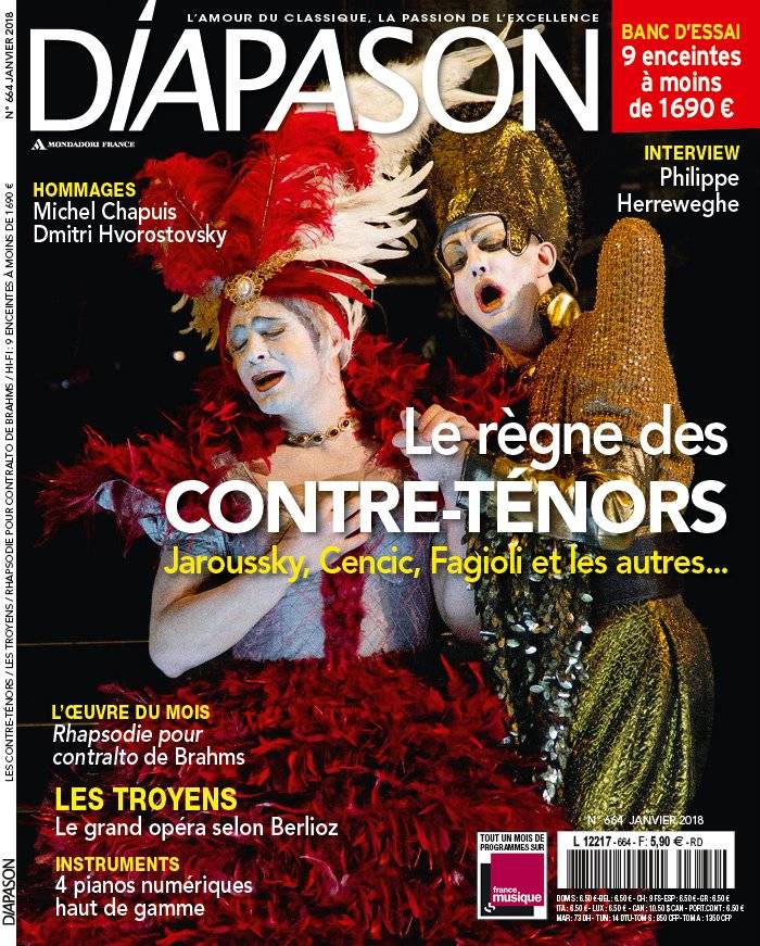 La Une de Diapason n°664 du 22/12/2017