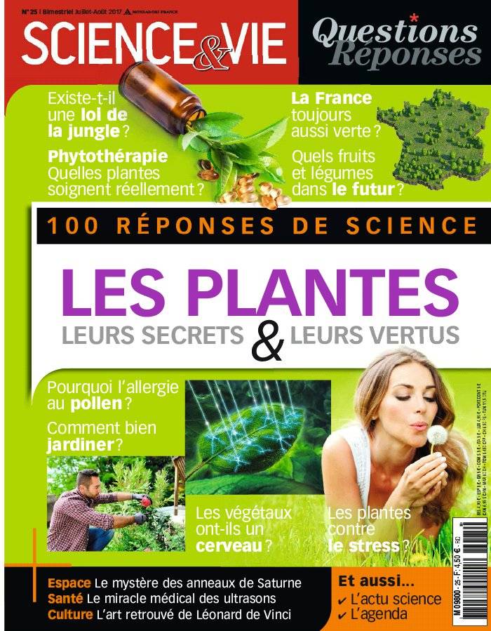 La Une de Science & Vous par Science et Vie n°25 du 16/06/2017