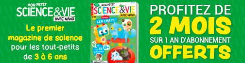 Abonnez vos enfants de 3 à 6 ans au magazine Mon Petit Science & Vie !