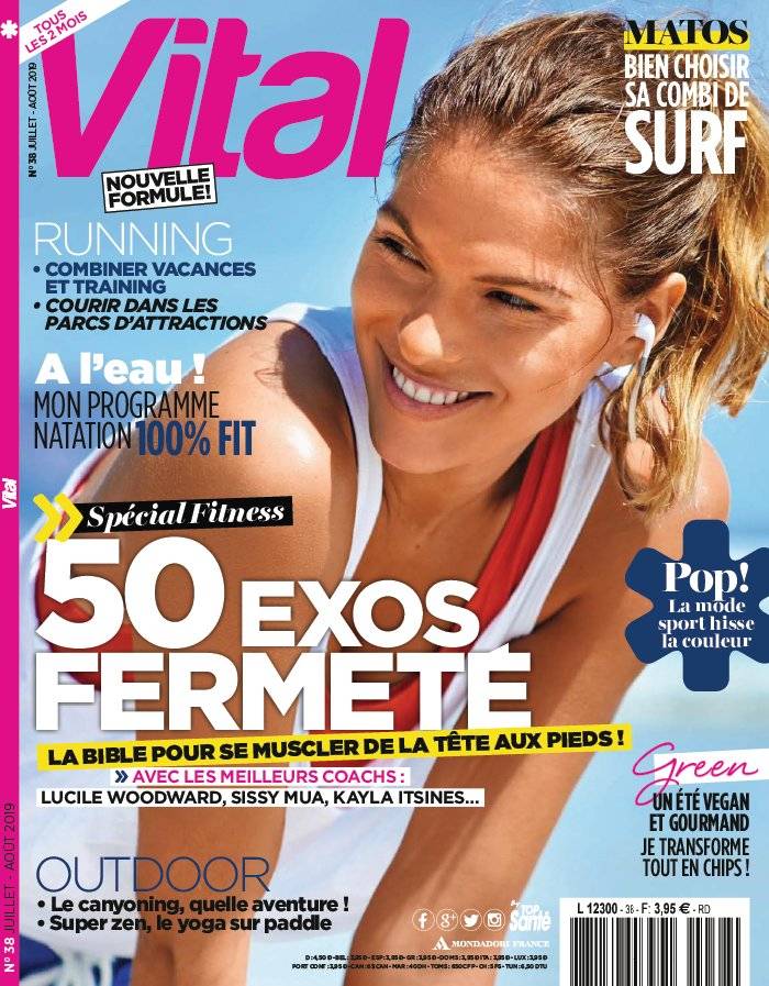 La Une de Vital n°38 du 06/06/2019
