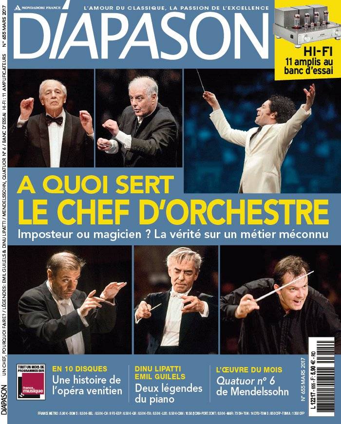 La Une de Diapason n°655 du 24/02/2017