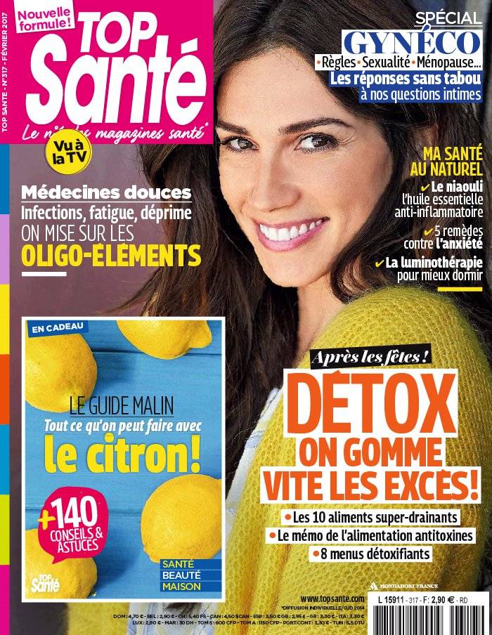 La Une de Top Santé n°317 du 03/01/2017