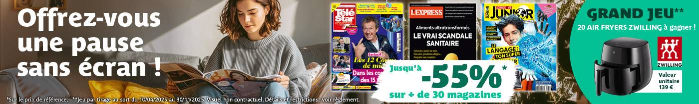 Nos abonnements annuels à prix légers !