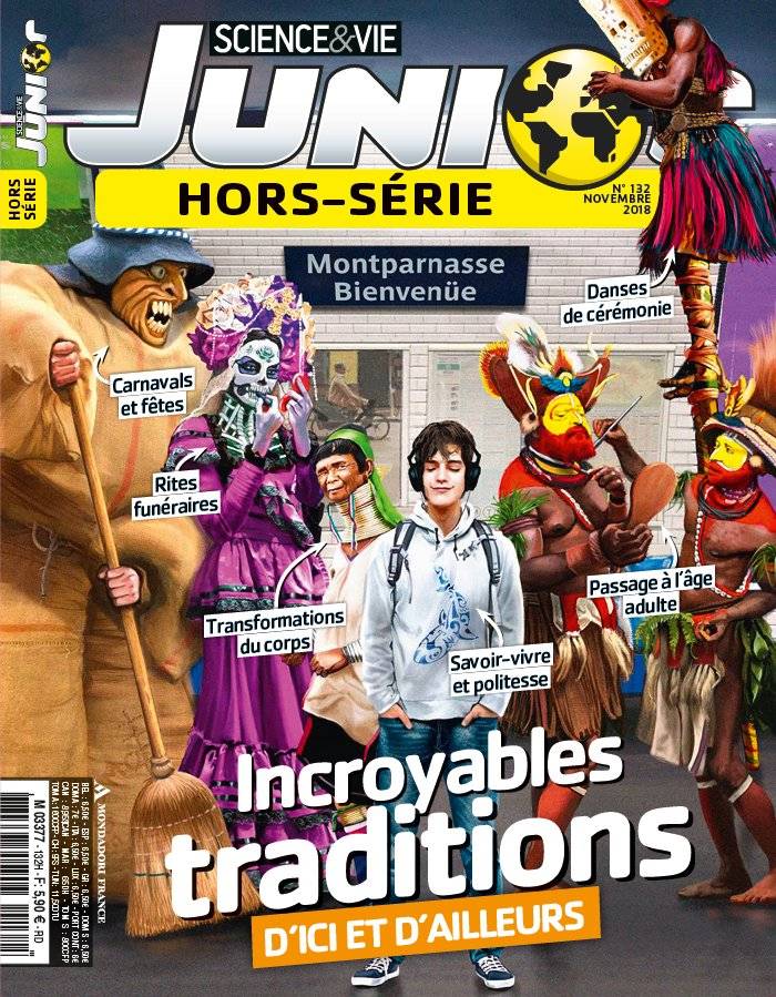 La Une de Hors-Séries n°132 du 31/10/2018