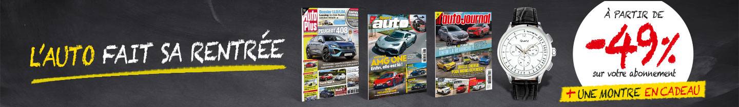 Rentrée spécial Auto : à partir de -49% sur votre abonnement !