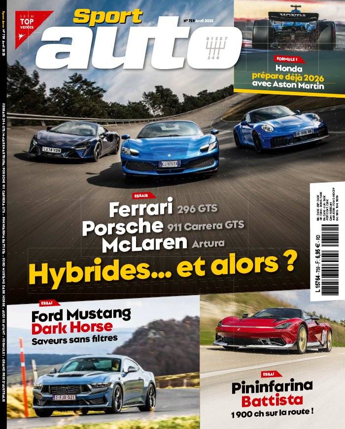 La Une de Sport Auto n°759 du 28/03/2025