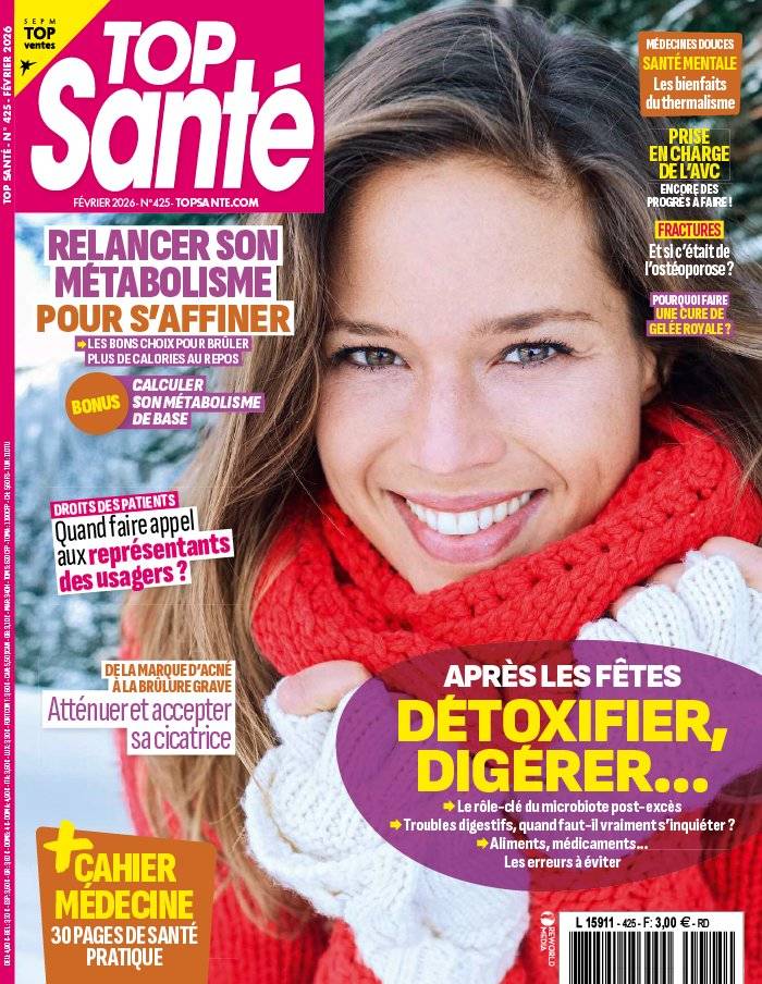 Top Santé - Abonnement papier + numérique - 1 an - 12 n°