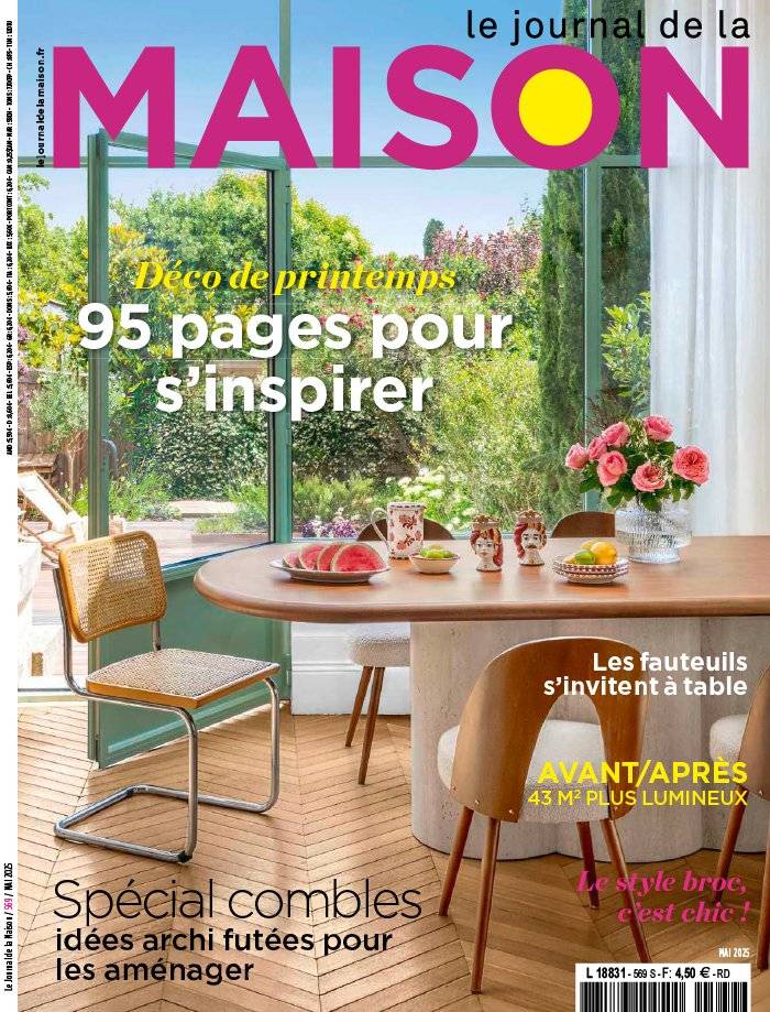 La Une de Le Journal de la Maison n°569 du 24/04/2025