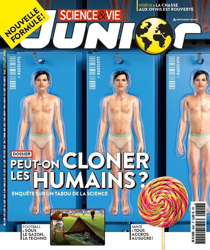 La Une de Science & Vie Junior n°346 du 13/06/2018