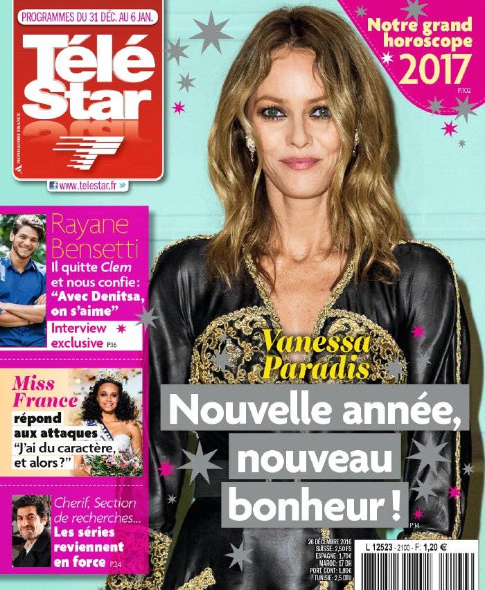 La Une de Télé Star n°2100 du 26/12/2016