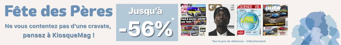 Pour la fête des pères, offrez un abonnement magazine !