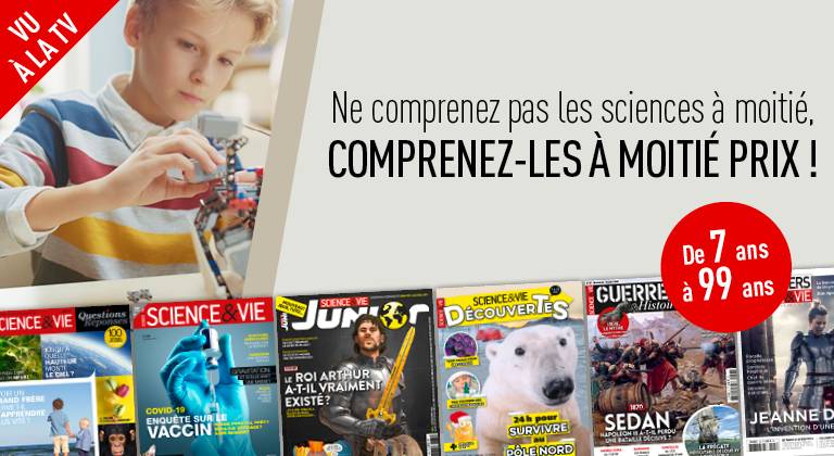 Vu à la TV : nos meilleures offres Science !