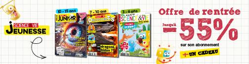 Profitez de nos meilleures offres de l'année pour découvrir la science en famille !