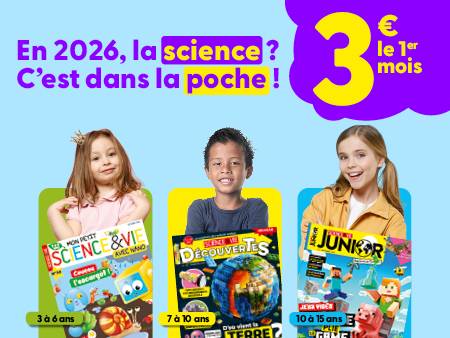 Sciences et Histoire : jusqu'à 5 mois offerts !