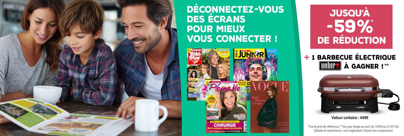 tous les magazines Kiosquemag !