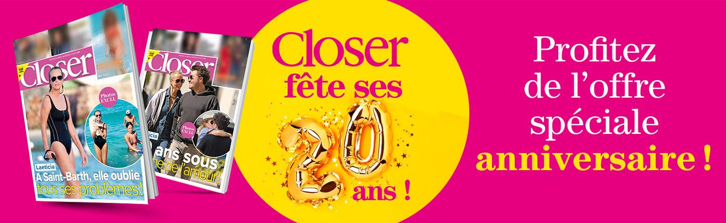 Kiosque Mag : offre exceptionnelle sur Closer