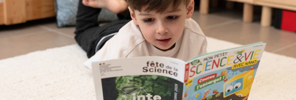 Magazine science 3-6 ans Mon Petit Science & Vie abonnement